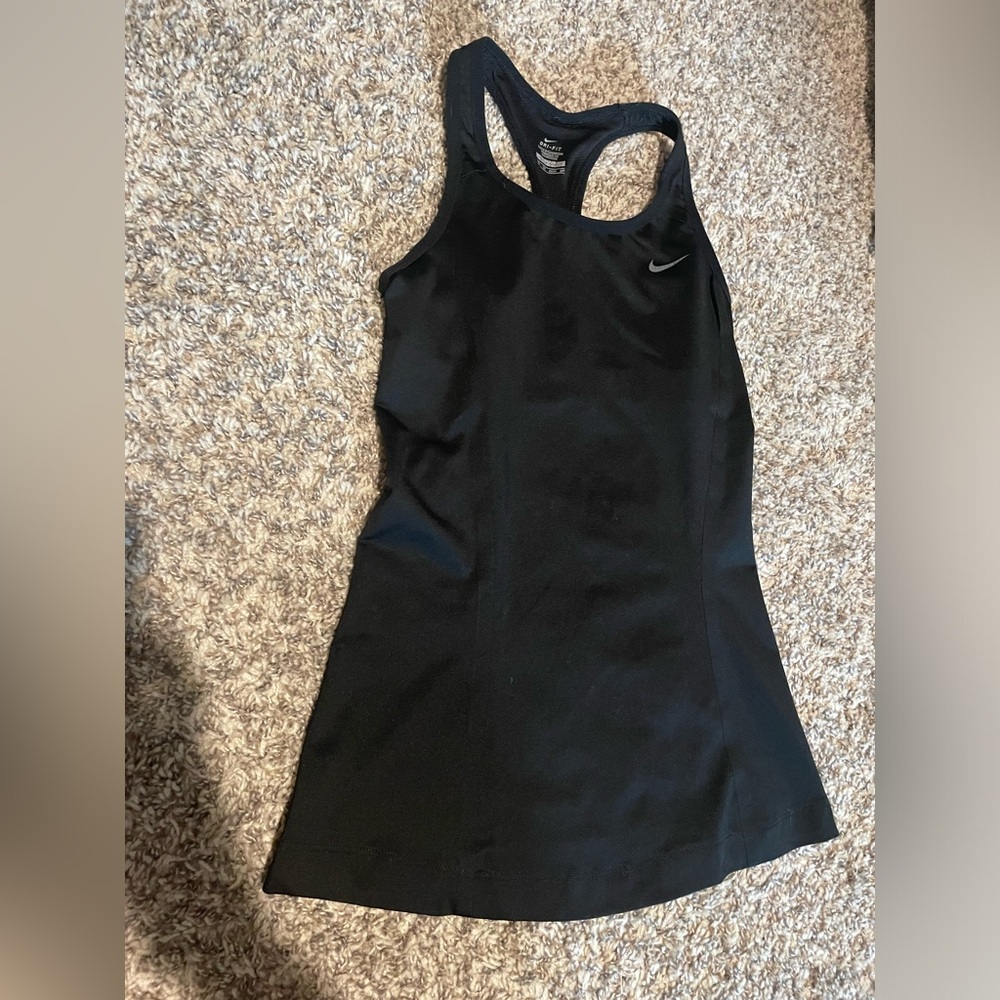 Nike Racerback Tank Top with Built-In Bra